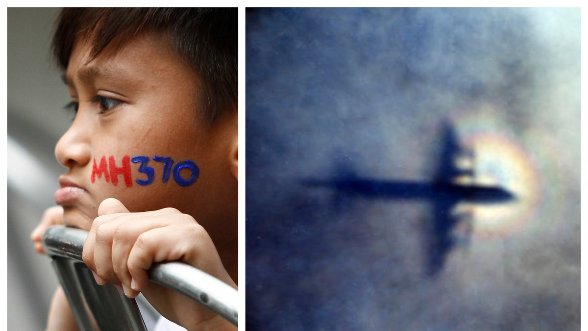 MH370 försvann år 2014.